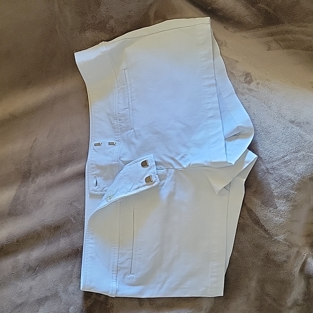 Guess white shorts
